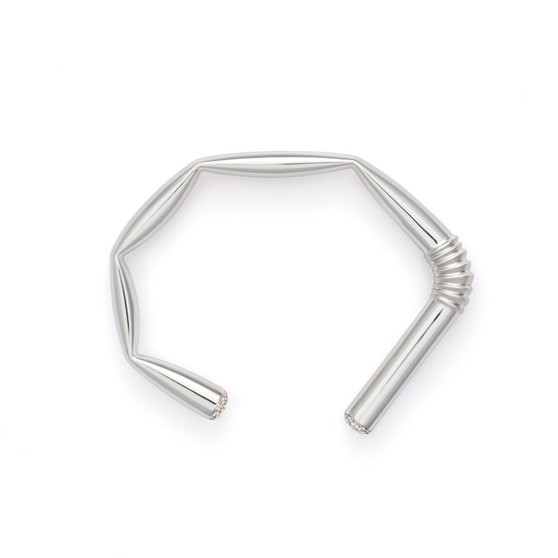 Straw Bracelet Pavé