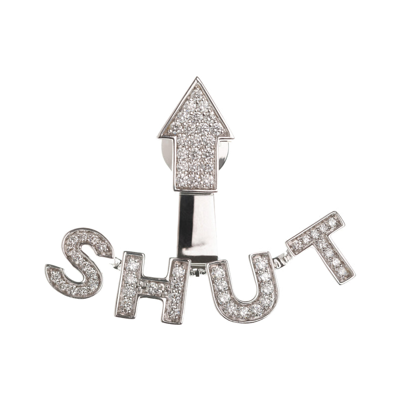 Diamond Shut-Up Earring