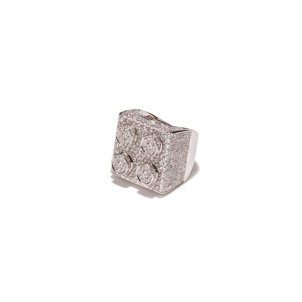 The Bling Block Ring | Fine Jewelry | Nadine Ghosn Official Site ...